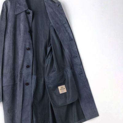 ＤＥＮＩＭ　ゴートスエード　ステンカラーコート