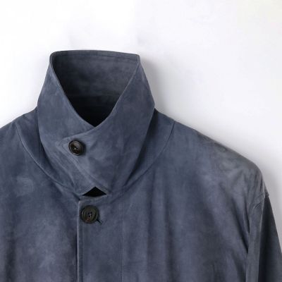 ＤＥＮＩＭ ゴートスエード ステンカラーコート | ファッション・服