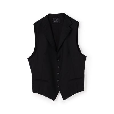ＴＡＧＬＩＡＴＯＲＥ　ＤＥＮＩＳ　ウールサージ　　ショールカラー５Ｂベスト