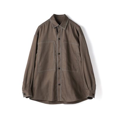Made in italy リネンレーヨン　ウエスタンブルゾン Made in italy リネンレーヨン ウエスタンブルゾン