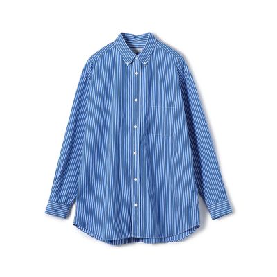 ＜TOMORROWLAND (Men)＞コットンブロード　ストライプ　ボタンダウンシャツ