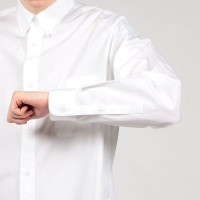 コットンブロード　ボタンダウンシャツ