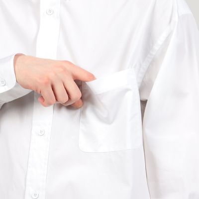 コットンブロード　ボタンダウンシャツ