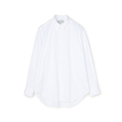 【SALE】ストレッチブロード ボタンダウンシャツ 11ホワイト トップス