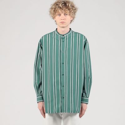 トゥモローランドコレクション ブラウス バンドカラー シャツ