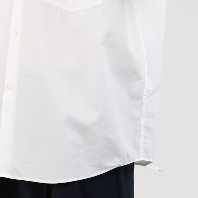 【タイムセール：６月３０日（月）午前９時３０分迄】コットン　レギュラーカラーシャツ