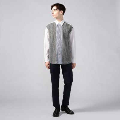 コットンタイプライター　デザインシャツ　ｔｒｉｃｏｔ　ｓｈｉｒｔ