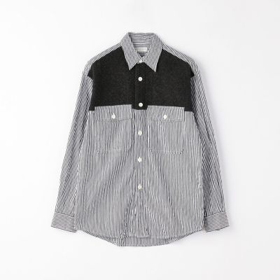 １００／２ポプリン　デザインシャツ　ｔｒｉｃｏｔ　ｓｈｉｒｔ
