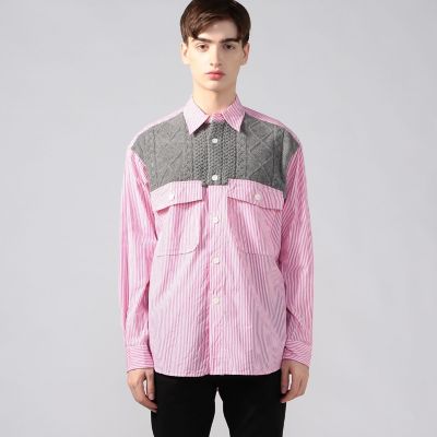 １００／２ポプリン　デザインシャツ　ｔｒｉｃｏｔ　ｓｈｉｒｔ