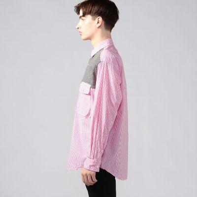 １００／２ポプリン　デザインシャツ　ｔｒｉｃｏｔ　ｓｈｉｒｔ