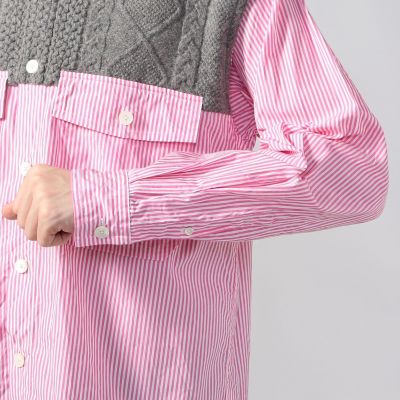 １００／２ポプリン　デザインシャツ　ｔｒｉｃｏｔ　ｓｈｉｒｔ