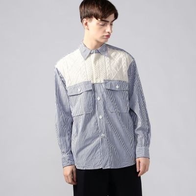 １００／２ポプリン　デザインシャツ　ｔｒｉｃｏｔ　ｓｈｉｒｔ