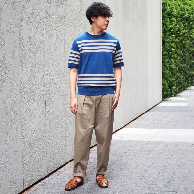 パネルボーダー ニットｔシャツ ｔｒｉｃｏｔ ｔ 三越伊勢丹オンラインストア 公式