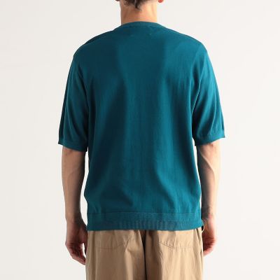 ランダムストライプ ニットTシャツ tricot－T
