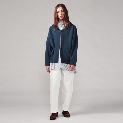 ＜TOMORROWLAND (Men)＞ウールミラノリブ　Ｖネックデザインカーディガン