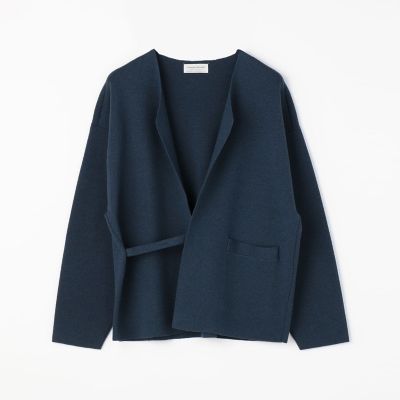 ウールミラノリブ Vネックデザインカーディガン | TOMORROWLAND (Men