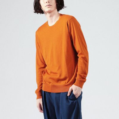 スーパーファインメリノウール　クルーネック