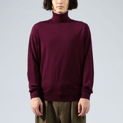 スーパーファインメリノウール タートルネック | TOMORROWLAND (Men