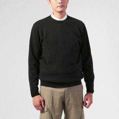 スーパーファインラムウール　クルーネック