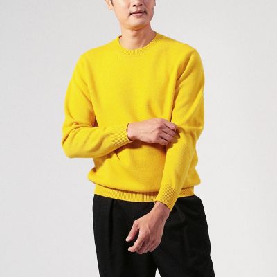 スーパーファインラムウール　クルーネック