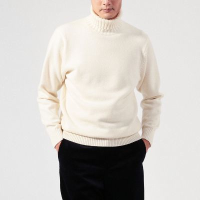 スーパーファインラムウール タートルネックニット | TOMORROWLAND