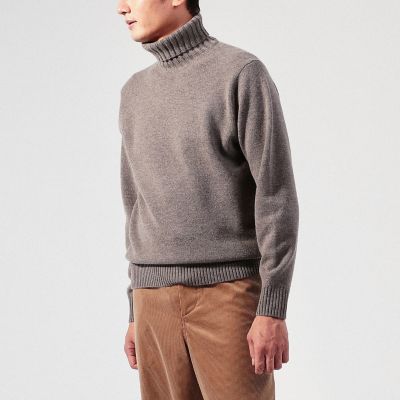 スーパーファインラムウール タートルネックニット | TOMORROWLAND