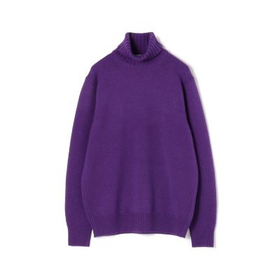 スーパーファインラムウール タートルネックニット | TOMORROWLAND