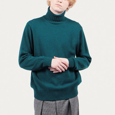 スーパーファインラムウール タートルネックニット | TOMORROWLAND