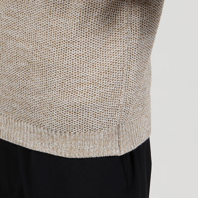 【新品】TOMORROWLAND TRICOT ギマコットンリネン クルーネック セール】TOMORROWLAND tricot ギマコットンリネン クルーネック