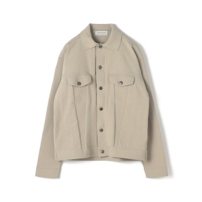 ポリエステルミラノリブ　ニットＧジャン