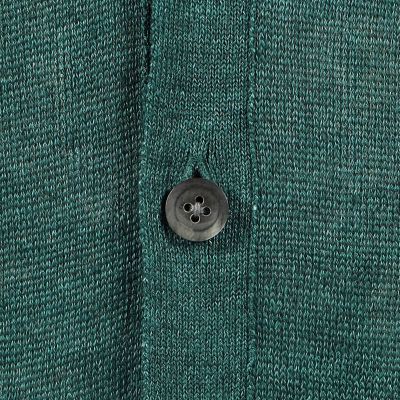 ティントリネン Vネックカーディガン | TOMORROWLAND (Men