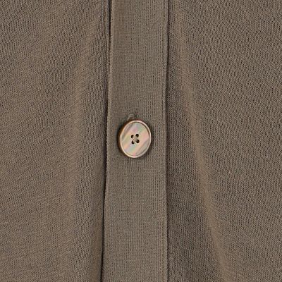 ＴＯＭＯＲＲＯＷＬＡＮＤ　ＴＲＩＣＯＴ　コットンナイロン　Ｖネックカーディガン