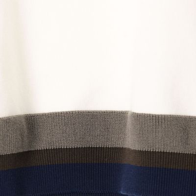 ＴＯＭＯＲＲＯＷＬＡＮＤ　ｔｒｉｃｏｔ　リブライン　ニットＴシャツ