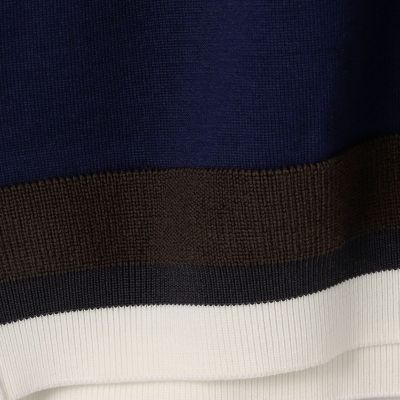 ＴＯＭＯＲＲＯＷＬＡＮＤ　ｔｒｉｃｏｔ　リブライン　ニットＴシャツ