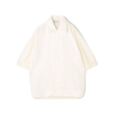 ＜TOMORROWLAND (Men)＞リネンニットコンビ　ショートスリーブシャツ