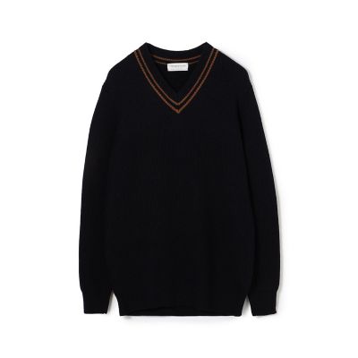 未使用 トゥモローランド tricot リネン 畦編み チルデン ニット 新品 BPF01_63_63023402016_6800