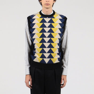 TOMORROWLAND tricot ラムウール クルーネック