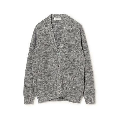 ＜三越伊勢丹/公式＞ TOMORROWLAND (Men)/トゥモローランド TOMORROWLAND TRICOT ギマコットンリネン Vネックカーディガン 18ブラックケイ トップス【三越伊勢丹/公式】