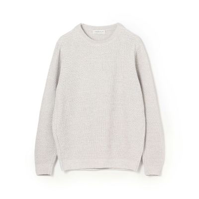 TOMORROWLAND tricot ギマコットンリネン クルー 