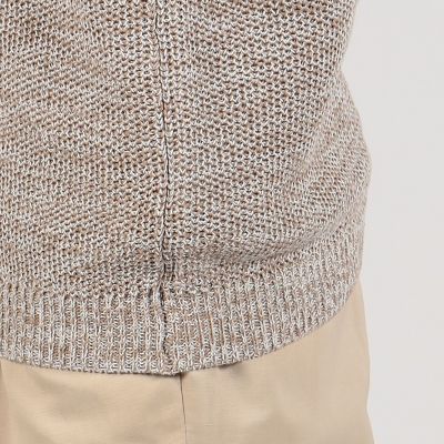 TOMORROWLAND tricot ギマコットンリネン クルー 