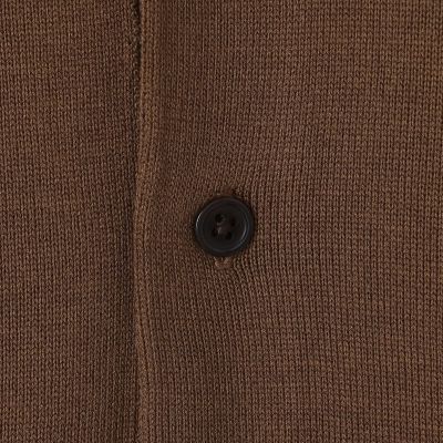 シルクコットン　ニットポロシャツ