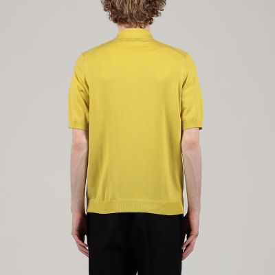 シルクコットン　ニットポロシャツ　ＳＥＳＩＡ
