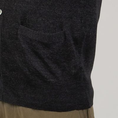 ＴＯＭＯＲＲＯＷＬＡＮＤ　ｔｒｉｃｏｔ　ティントリネン　Ｖネックカーディガン