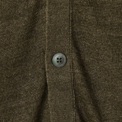 ＴＯＭＯＲＲＯＷＬＡＮＤ　ｔｒｉｃｏｔ　ティントリネン　Ｖネックカーディガン