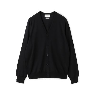 ＴＯＭＯＲＲＯＷＬＡＮＤ　ｔｒｉｃｏｔ　スーパーファインメリノウール　Ｖネックカーディガン