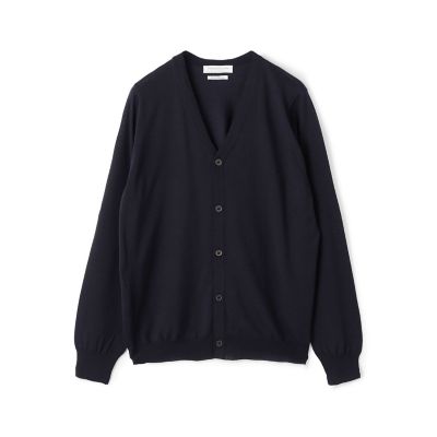ＴＯＭＯＲＲＯＷＬＡＮＤ　ｔｒｉｃｏｔ　スーパーファインメリノウール　Ｖネックカーディガン