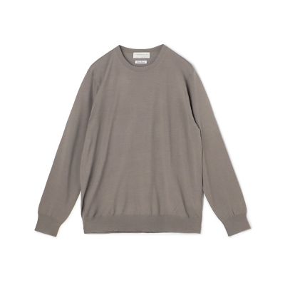 ＴＯＭＯＲＲＯＷＬＡＮＤ　ｔｒｉｃｏｔ　スーパーファインメリノウール　クルーネックプルオーバー