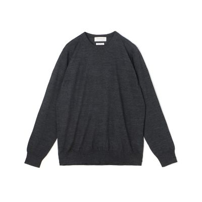 ＴＯＭＯＲＲＯＷＬＡＮＤ　ｔｒｉｃｏｔ　スーパーファインメリノウール　クルーネックプルオーバー