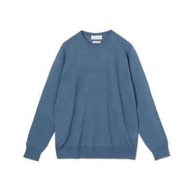 ＴＯＭＯＲＲＯＷＬＡＮＤ　ｔｒｉｃｏｔ　スーパーファインメリノウール　クルーネックプルオーバー