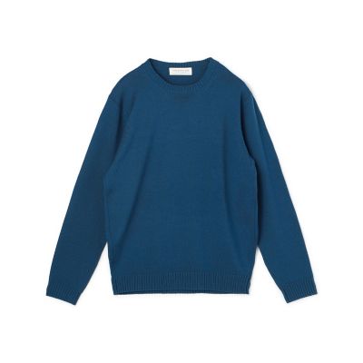 ＴＯＭＯＲＲＯＷＬＡＮＤ　ｔｒｉｃｏｔ　メリノベーシック　クルーネックプルオーバー